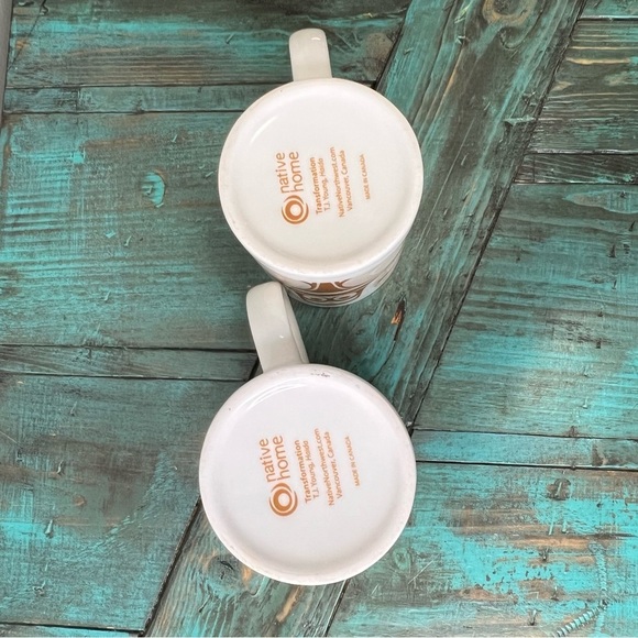 Native Northwest Coffee Mugs Set of 2 Art By T.J. Young Haida - Picture 6 of 8